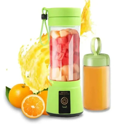 USB Aufladbare Elektrische Entsafter Tasse 6 Klingen Mini Tragbarer Mixer Fruchtsaftpresse Für Zuhause Reisen