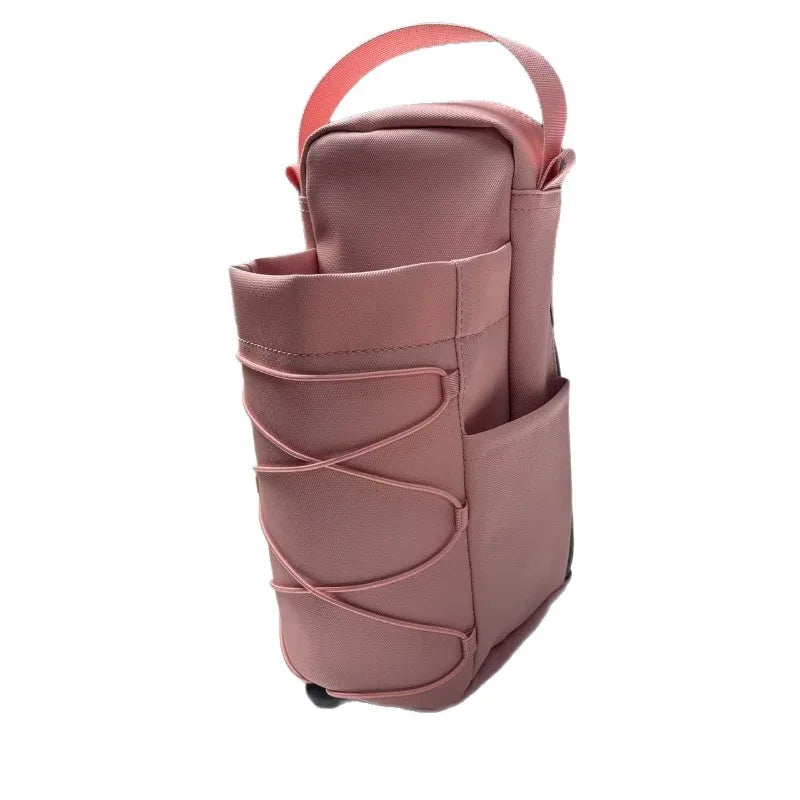 Magnetic Water Bottle Holder Bag Large Capacity Gym Sling Bag for Phone Keys Portable Crossbody Bag