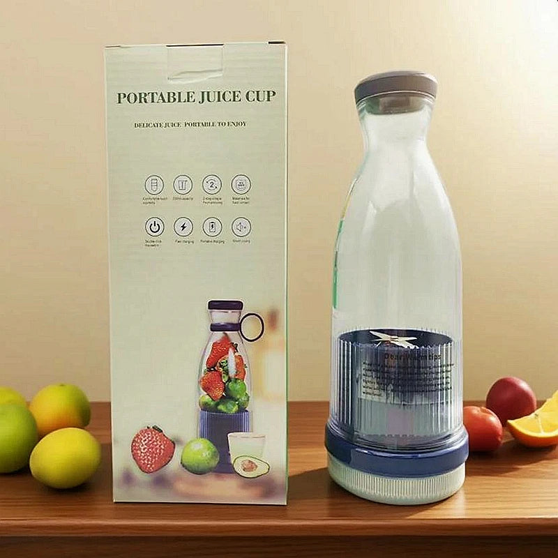 Electric Orange Juicer Bottle Portable Juicer Blender Wireless Fresh Juice Extractors Mixer Kitchen Fruit Squeezer Blender