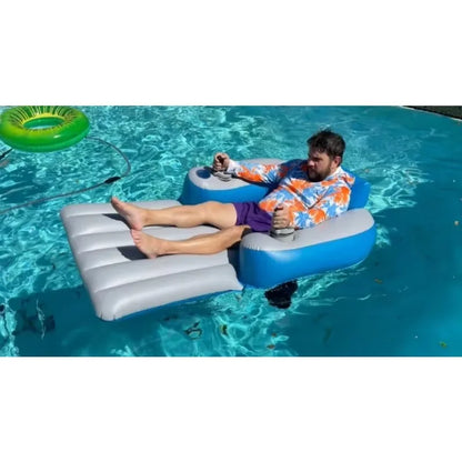 Inflatable Raft Durable Motorized Water Pool Lounger Pvc Floating Hammock for Adults