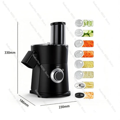 Premium Multifunction Electric Salad Maker Automatic Cheese Grater Vegetable Slicer Shredder Kitchen Appliance for