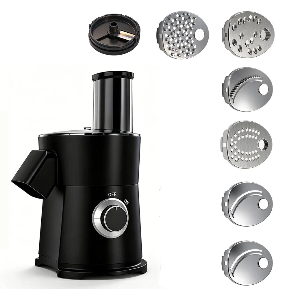 Premium Multifunction Electric Salad Maker Automatic Cheese Grater Vegetable Slicer Shredder Kitchen Appliance for