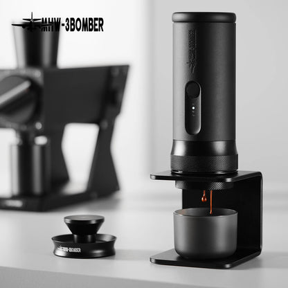 MHW-3BOMBER X-press58 Espresso Machine USB Portable Electric Coffee Machine Travel Coffee Maker for Camping with Storage Bag Kit