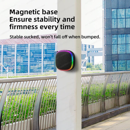 Classic design professional indoor and outdoor portable Bluetooth speaker, mini magnetic waterproof speaker