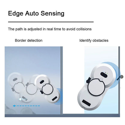 Robot de nettoyage automatique de vitres Pulvérisateur Nettoyage de vitres Lave-vitres Nettoyants spécialisés Aspirateur Appareil ménager Nettoyeur à distance