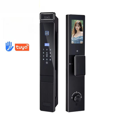 Latest Version Smart Lock A03-U Face Palm Vein Recognition HD Camera with Visual Intercom