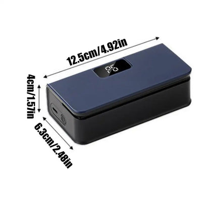 Rechargeable Mini Sealer, 6 Mode Electric Handheld Bag Sealer with Cutter & Magnetic Base for Kitchen, Snacks, Chips, Fruits