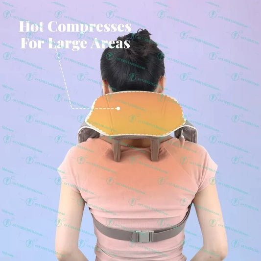 Intelligent Cordless Neck Massager Pain Relief Deep Tissue 3D Kneading Pillow Vibration Shiatsu Back Neck and Shoulder Massage