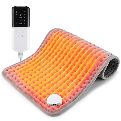 Electric Heating Pad Blanket 9 Level 4 Mode Timer Heating Pad For Shoulder Neck Back Spine Leg Winter Warm
