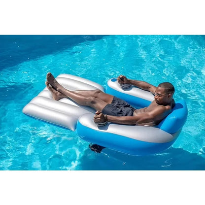 Inflatable Raft Durable Motorized Water Pool Lounger Pvc Floating Hammock for Adults