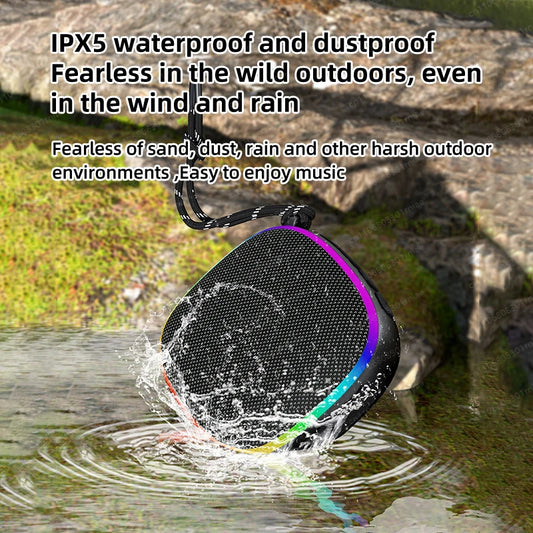 Classic design professional indoor and outdoor portable Bluetooth speaker, mini magnetic waterproof speaker