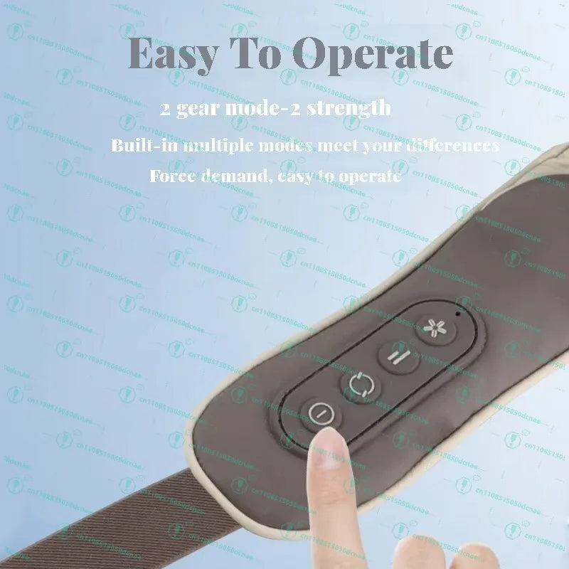 Intelligent Cordless Neck Massager Pain Relief Deep Tissue 3D Kneading Pillow Vibration Shiatsu Back Neck and Shoulder Massage