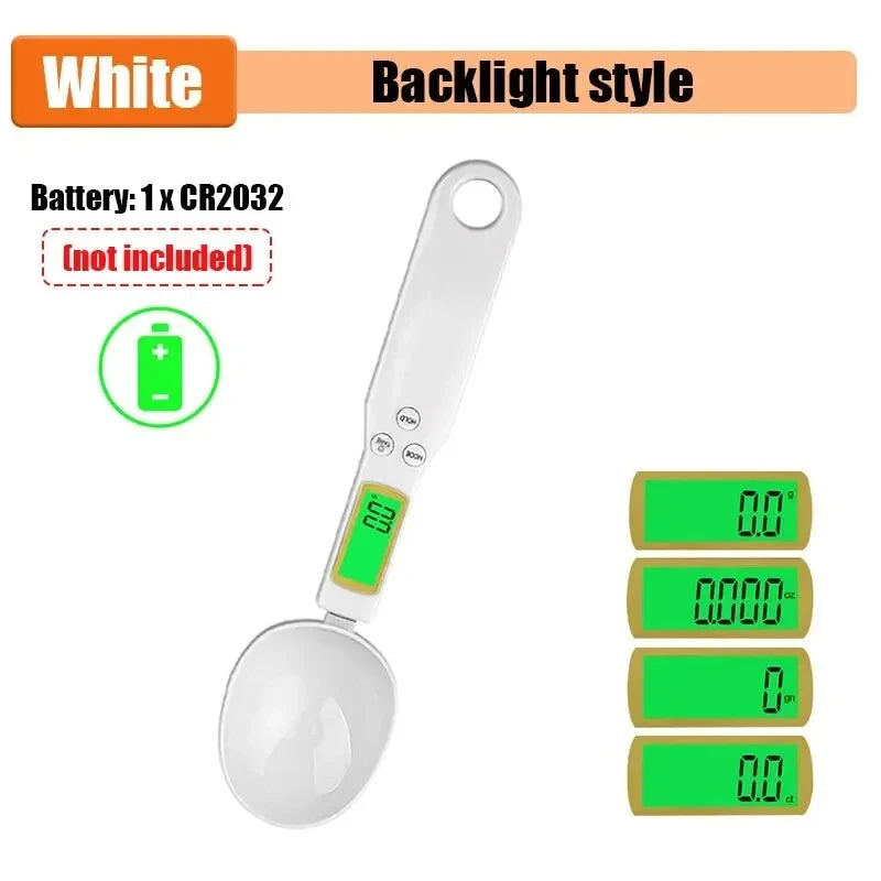 500g 0.1g Electronic Kitchen Scale LCD Digital Measuring Food Flour Digital Spoon Scale Mini Kitchen Tool for Milk Coffee Scale