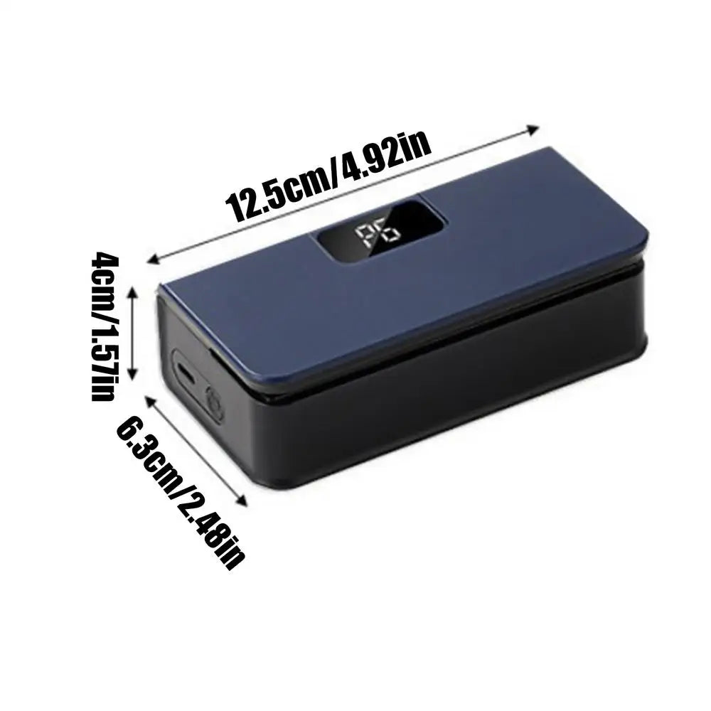 Rechargeable Mini Sealer, 6 Mode Electric Handheld Bag Sealer with Cutter & Magnetic Base for Kitchen, Snacks, Chips, Fruits