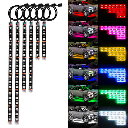 RGB-Sprachsteuerungs-LED-Beleuchtung für Auto und Motorrad