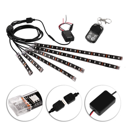 RGB-Sprachsteuerungs-LED-Beleuchtung für Auto und Motorrad