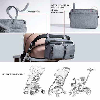 Kinderwagen-Organizer-Tasche