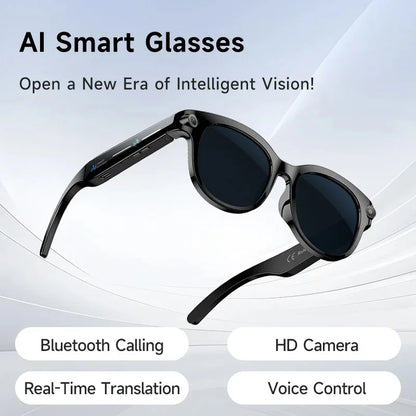 2026 KI-Smartbrille 8K Fernbedienung Touch Fotokamera Aufnahme Sprachassistent Übersetzer Drahtlose Bluetooth Sonnenbrille
